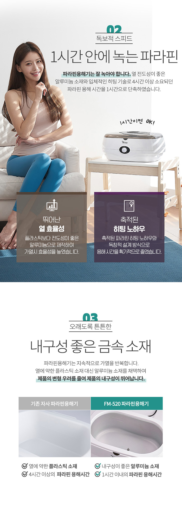 베스타 파라핀용해기 FM-520