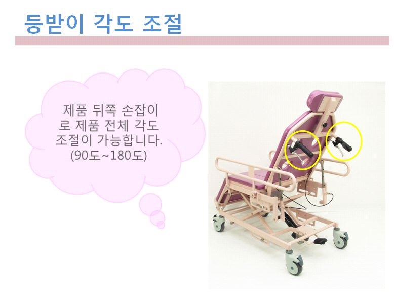 이동형 전신 유압식 샤워베드 HT-9000
