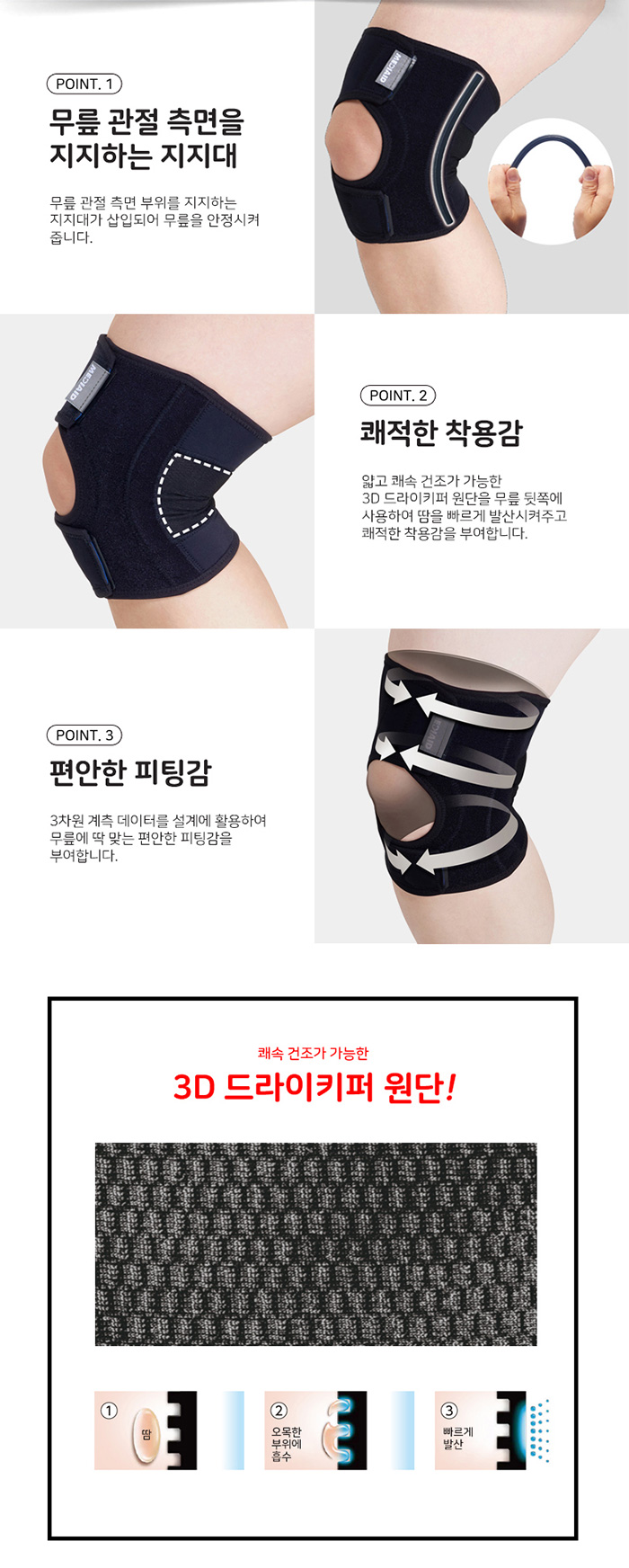 시그맥스 메디에이드 무릎보호대 