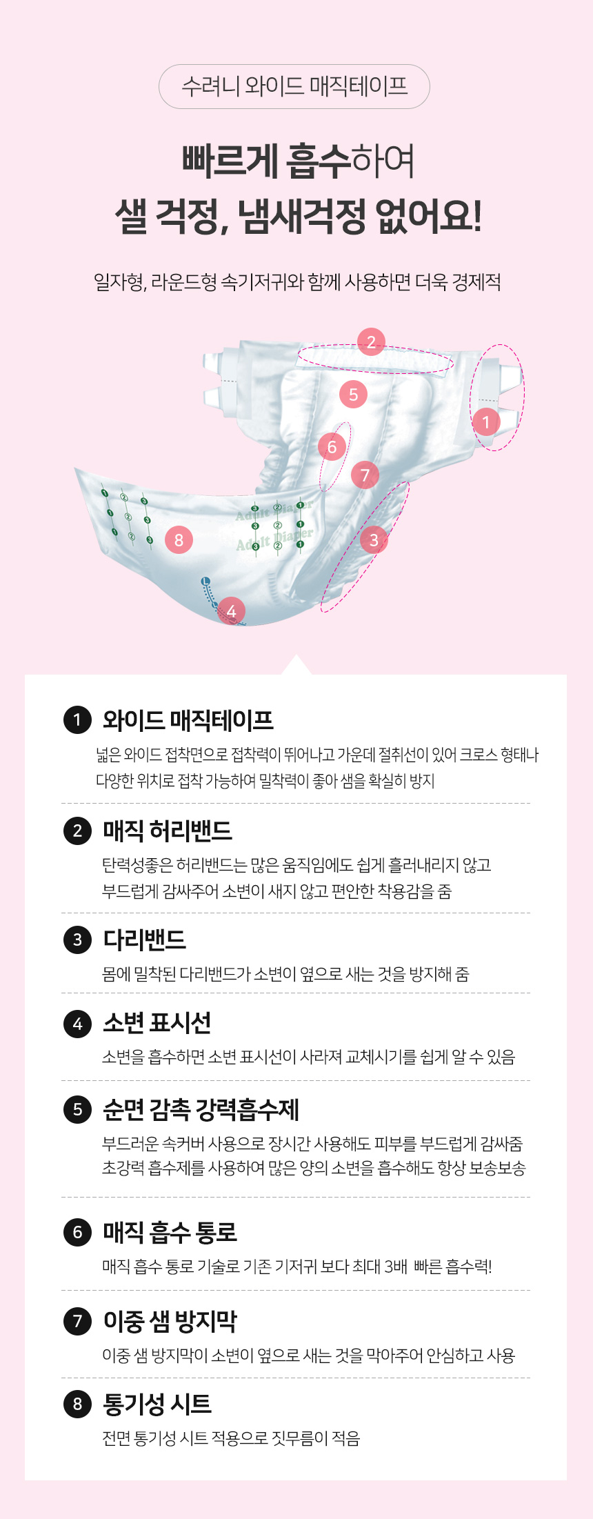 수려니 와이드매직 특대형