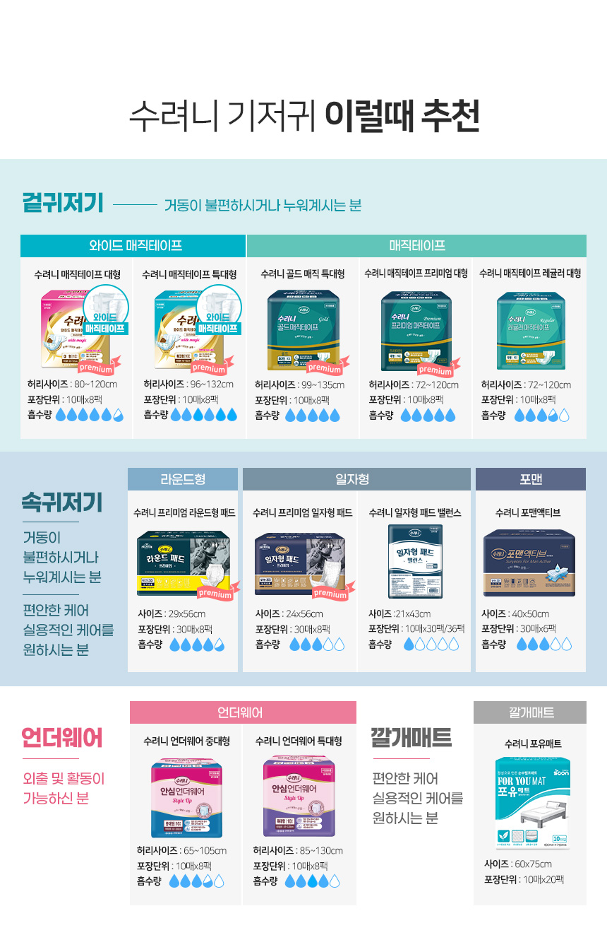 수려니 와이드매직 특대형